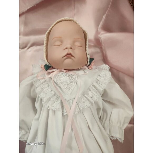 1986 Sugar Britches Boots Tyner Design Porcelain Reborn Baby 20", in Christening - Picture 4 of 16